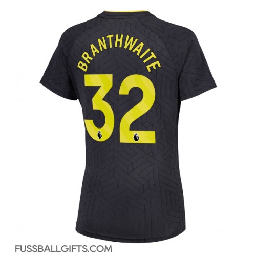 Everton Jarrad Branthwaite #32 Fußballbekleidung Auswärtstrikot Damen 2024-25 Kurzarm